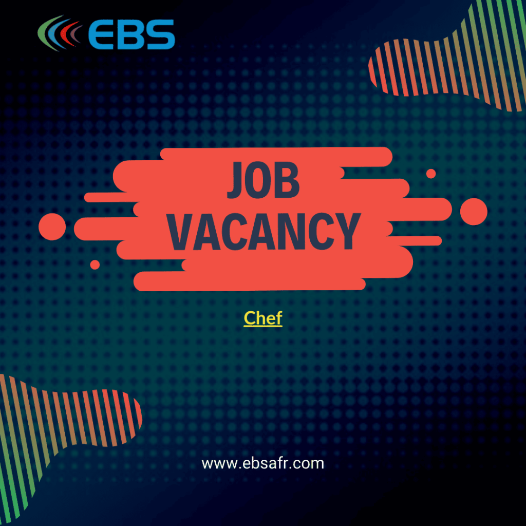 EBS Job Vacancy Post Chef